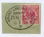 BRAND-LANGENAU (SACHSEN) ZUG 1275 15.7.98 auf Bf.-Stück