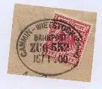 CAMMIN-WIETSTOCK (POMM) ZUG 552 15.1.00 auf Bf.-Stück