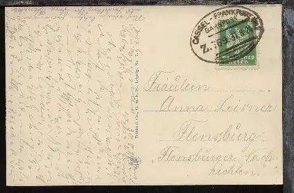 CASSEL-FRANKFURT (M) Z. 769 31.8.24 auf AK