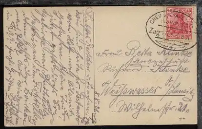 CHEMNITZ-AUE-ADORF Zug 1765 8.8.21 auf AK