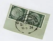 COBLENZ-MAYEN ZUG 2113 16.6.34 auf Bf.-Stück