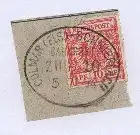 COLMAR (ELS)-SCHNIERLACH ZUG 10 5.7.94 auf Bf.-Stück