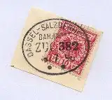 DASSEL-SALZDERHELDEN ZUG 382 16.7.96 auf Bf.-Stück