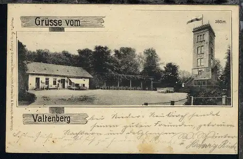 DRESDEN-BISCHOFSWERDA-ZITTAU ZUG 852 8.8.05 auf AK (Grüsse vom Valtenberg)