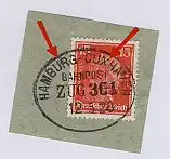HAMBURG-CUXHAVEN ZUG 361 12.5.28 auf Bf.-Stück