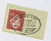 HAMBURG-KIEL d ZUG 2585 14.11.69 auf Bf.-Stück
