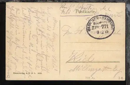 HANNOVER-HAMBURG ZUG 771 8.12.15 auf FP-CAK, Kte senkr. Bug