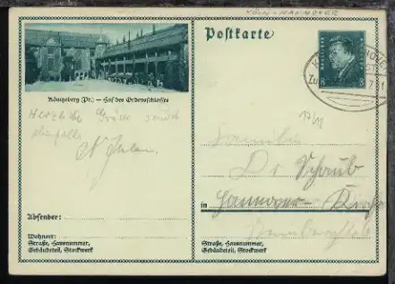 KÖLN-HANNOVER Zug 5 26.7.31 auf GSK