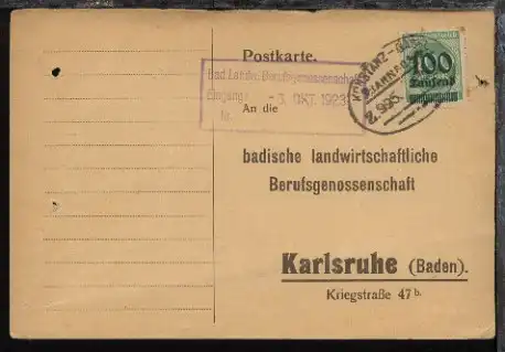 KONSTANZ-BASEL Z. 995 5.10.23 auf Antwort-PK 