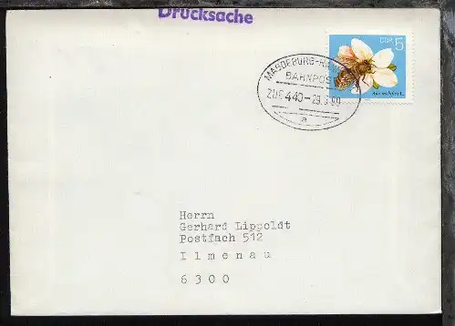 MAGDEBURG-HANNOVER a ZUG 440 29.6.90 auf Bf.