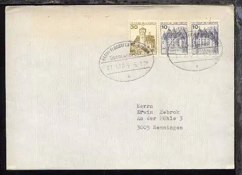 HAMM-FLUGHAFEN KÖLN/BONN a 01 470-5 6.3.78 auf Bf.