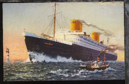 Dampfer Bremen, Künstler-CAK