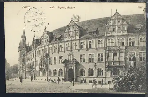 Erfurt (Kaiserl. Postamt, Neubau), 1910