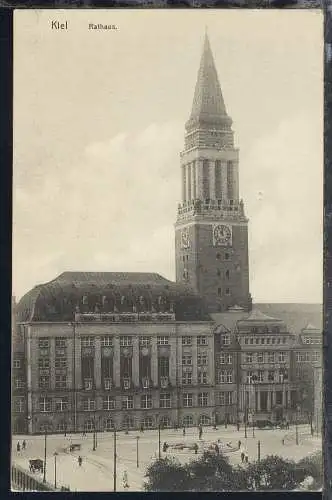 Kiel, 9 verschiedene AK, ca. 1910