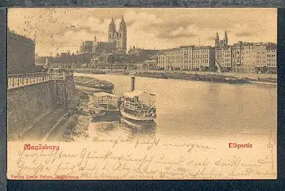 Magdeburg (Elbpartie), 1901