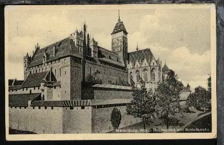 Marienburg (Hochschloß und Schloßkirche), 1937