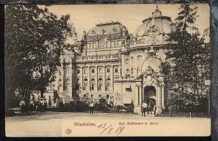 Wiesbaden (Kgl. Hoftheater), 1909