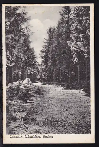 (24b) TETENHUSEN über RENDSBURG a 25.6.53 auf AK 