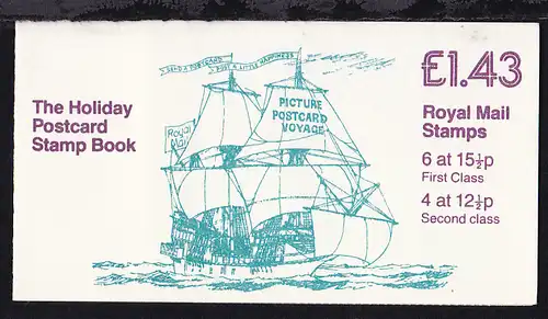 The Holiday Postcard Stamp Book