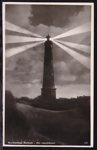 Nordseebad Borkum Am Leuchtturm, 1955