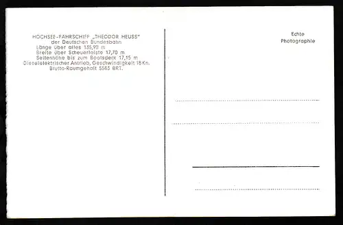 Fährschiff Theodor Heuss