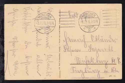 Leipzig Universität, 1916