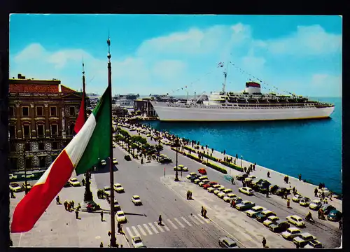 PIROSCAFO ITALIANO CRISTOFORO COLOMBO 4.10.1974 auf CAK 