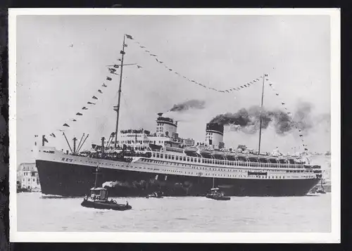 Dampfer Rex, Nachdruck 1988, ungebraucht