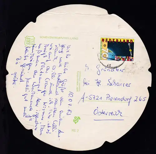 Scheveningen, runde CAK mit 7 Bildern, 1983