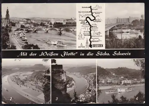 Mit der "Weißen Flotte" in die Sächs. Schweiz, 1977