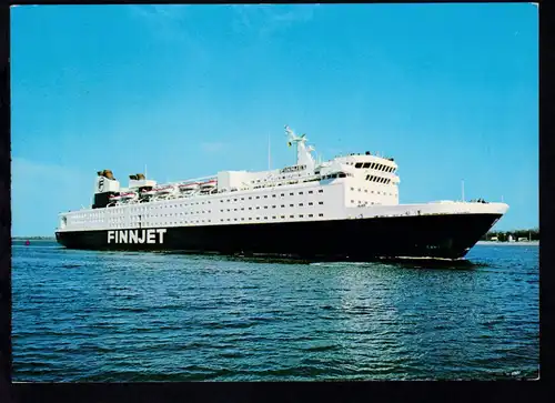 HELSINKI HELSINGFORS TRAVEMÜNDE HELSINKI HELSINGFORS FINNJET 29.8.81 auf CAK