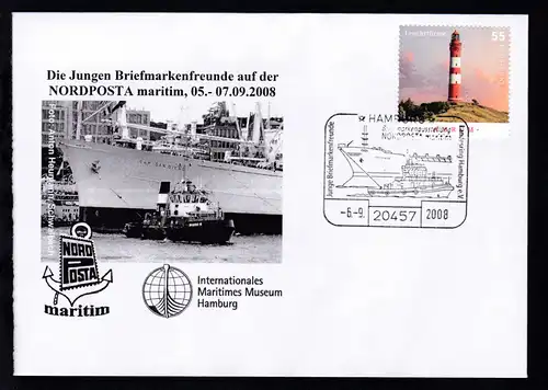 HAMBURG 20457 Junge Briefmarkenfreunde Landesring Hamburg e.V. 