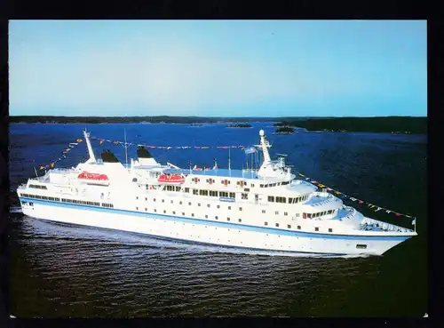 OSt. Curitiba Parana 7 DEZ 1997 + cachet Jungfernreiser MS Columbus Caravelle