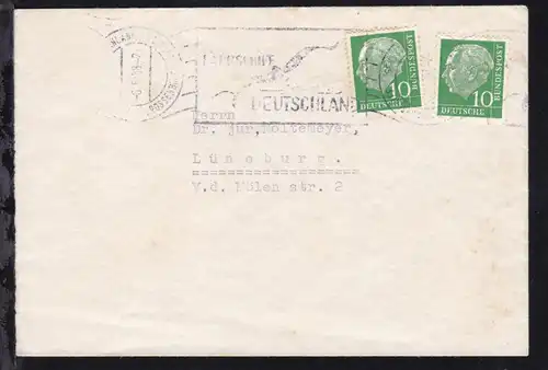 FÄHRSCHIFF DEUTSCHLAND GROSSENBRODE-GEDSER 6.6.58 FÄHRSCHIFF DEUTSCHLAND auf