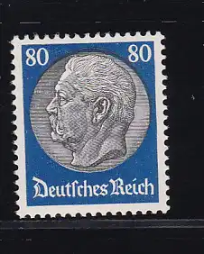 Hindenburg-Medaillon 80 Pfg. ,  *