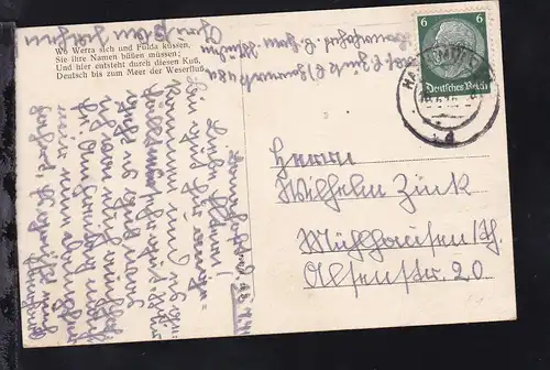 Hann. Münden (Am Weserstein), 1941