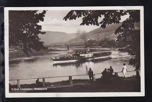 Solbad Carlshafen (Weserpartie), 1933