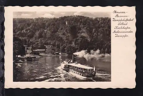 Solbad Karlshafen (Ankommender Dampfer)