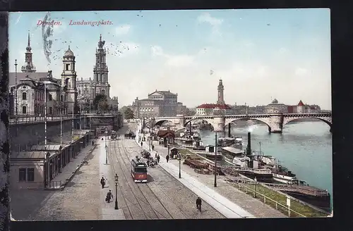 Dresden (Landungsplatz), 1911