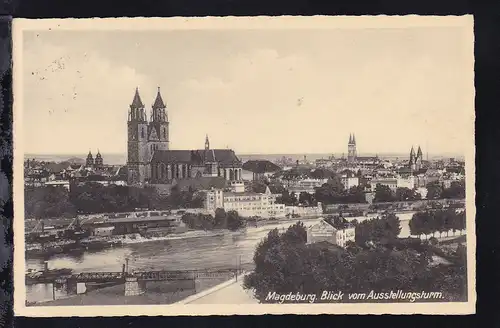 Magdeburg (Blick vom Ausstellungsturm), 1936