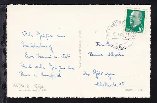 Wesenberg (4 Bilder), 1963