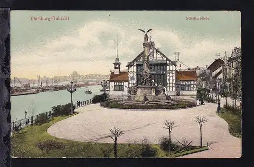 Duisburg-Ruhrort (Schifferbörse), 1909