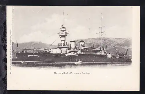 Französische Kriegsschiff "Bouvines"