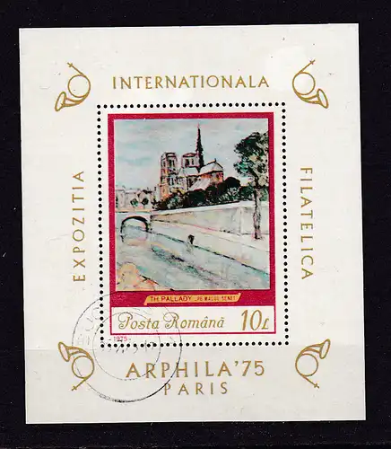 Internationale Briefmarkenausstellung ARPHILA '75 Paris