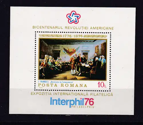 200 Jahre Unabhängigkeit der USA, Block **