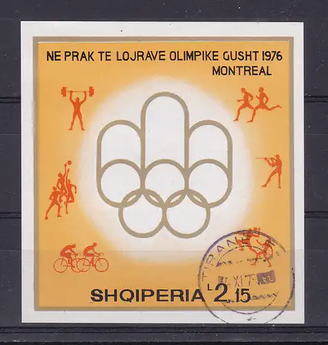 Olympische Sommerspiele Montreal 1976, Block 