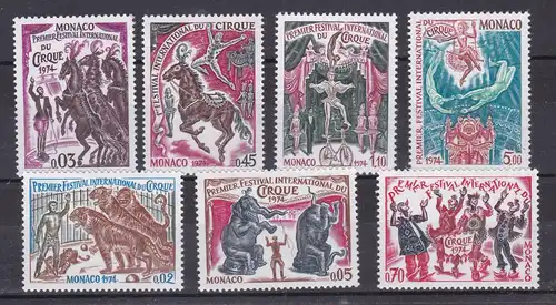 1. Internationales Zirkusfestival von Monte Carlo, **