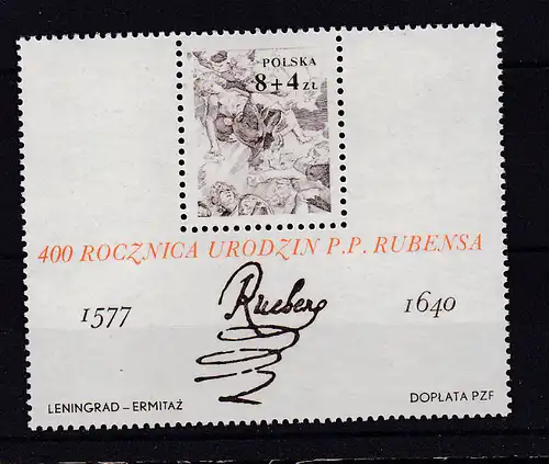 400. Geburtstag von Peter Paul Rubens, Block **