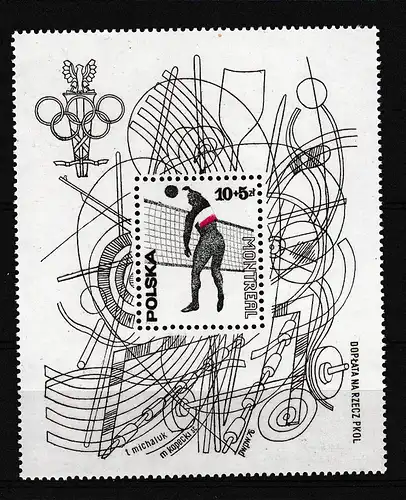 Olympische Sommerspiele Montreal 1976, Block **