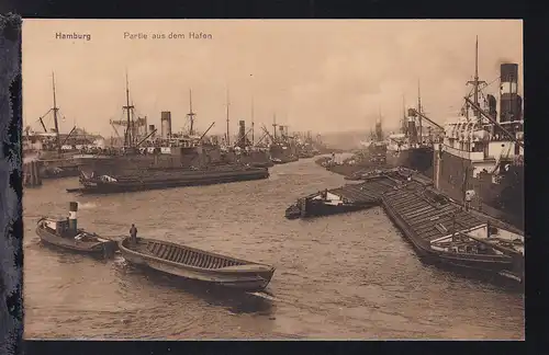 Hamburg Partie aus dem Hafen